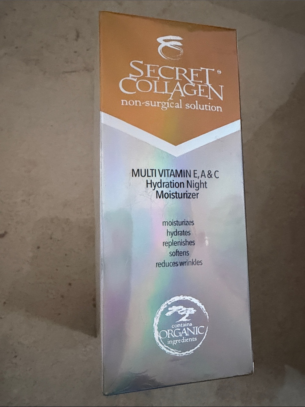 Secret Garden Multi Vitamin E,A &C. Hydration Night Moisturizer 1.7oz